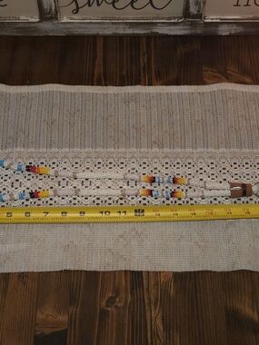 Handmade Beaded Lanyard with Multicolor Accents